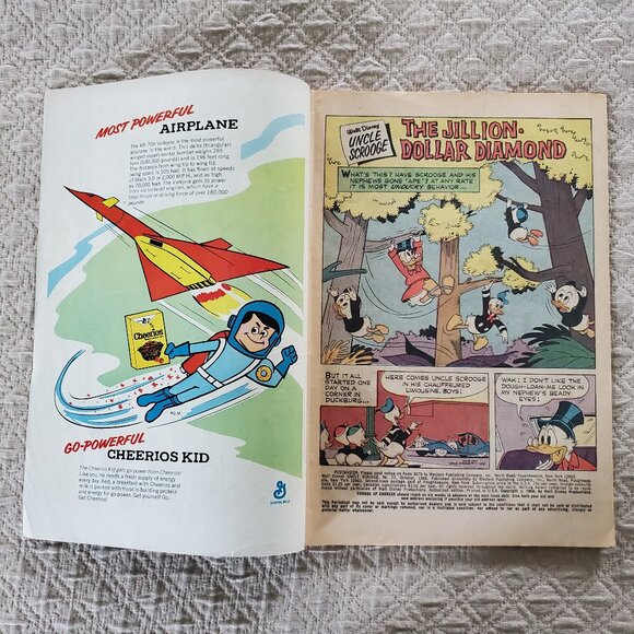 Uncle Scrooge No. # 77 Gold Key Comic Book October 1968 Walt Disney - Picture 2 of 7